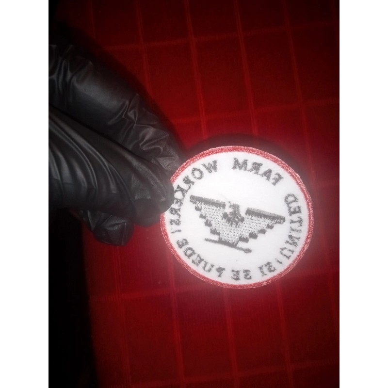United Farm Workers "si se puede" iron on patch