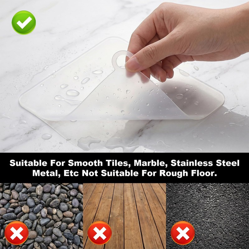 4pcs Drain Covers for Bugs Silicone Shower Drain Stopper Cover
