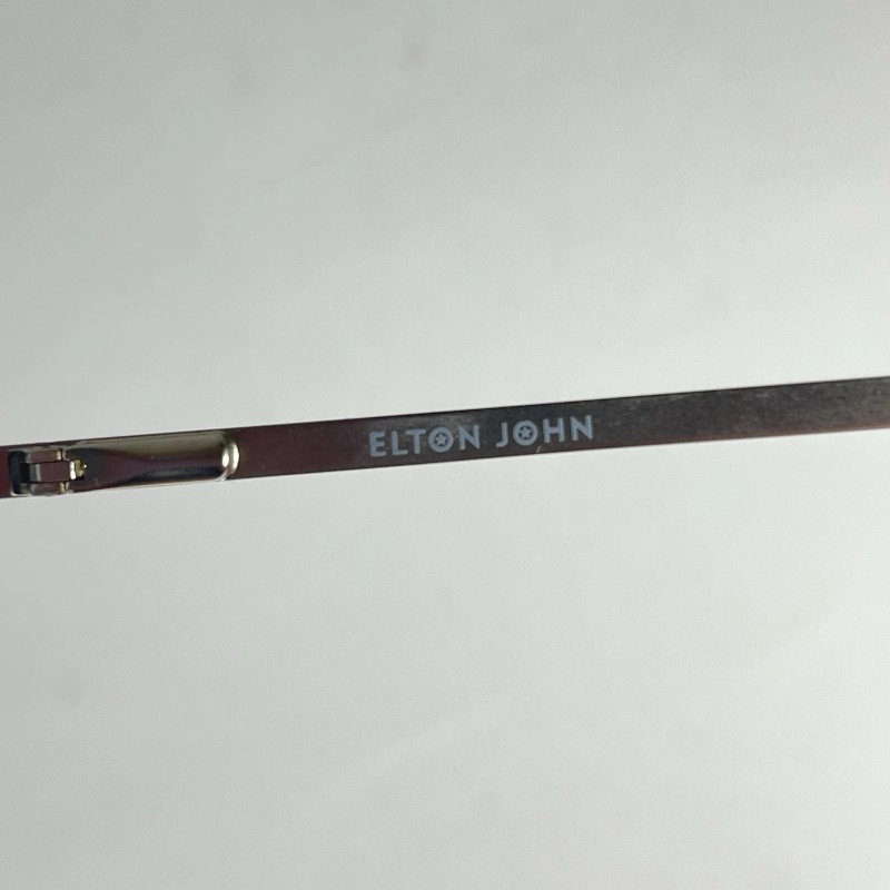 Elton John Eyewear Blues Eyeglasses Blue/Clear Frames Brand New In