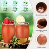 Gejoy 6 Sets Cantaritos De Barro Mexicanos 16 oz Cantaritos