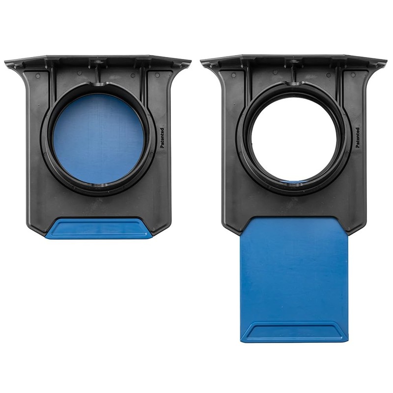 4'' To 4'' Ready-Mount Self Cleaning Blast Gate - Durable