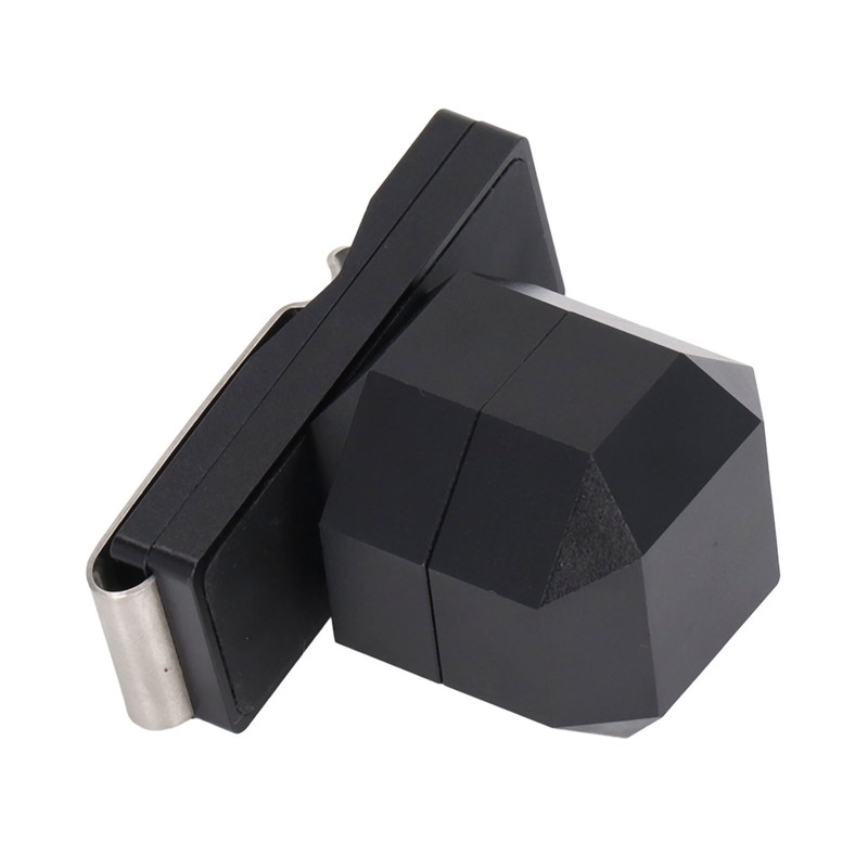 Aluminum Cue Chalk Holder Clip Octagon 2 Layers Silent Billiard