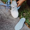 FOOT PETALS Energize Athletic Insoles Sporty Grey 1 Pair, gray,