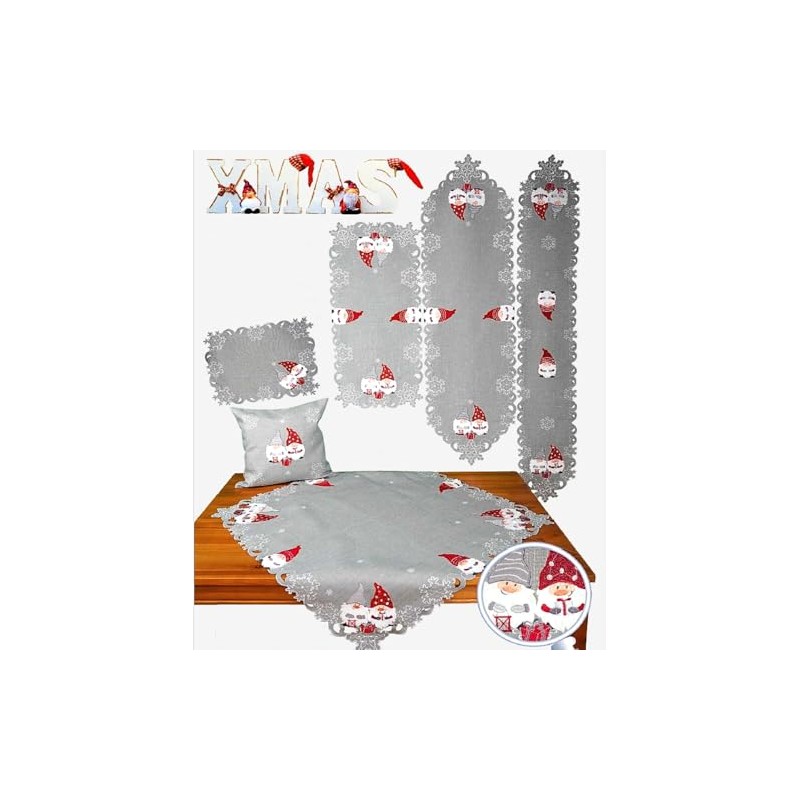 Raebel OHG Table Runner Table Cover Cushion Cover Christmas Light