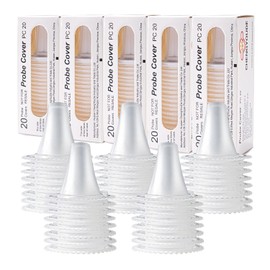 200 Pcs Ear Thermometer Probe Covers, Refill Caps Replacement Lens Filter Protector for All Braun Thermometer Models