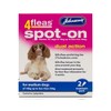 JOHNSONS 4FLEAS "DUAL ACTION" SPOT ON -SMALL DOG - LESS THAN 10KG FLEA TREATMENT (X2 PACKS)