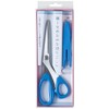 Mist Chicken Stainless Steel Bleed Scissors 20 cm Blue No.
