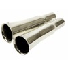Exhaust Tips, Flared Style, For Stock Beetle Exhaust, Pair, Compatible