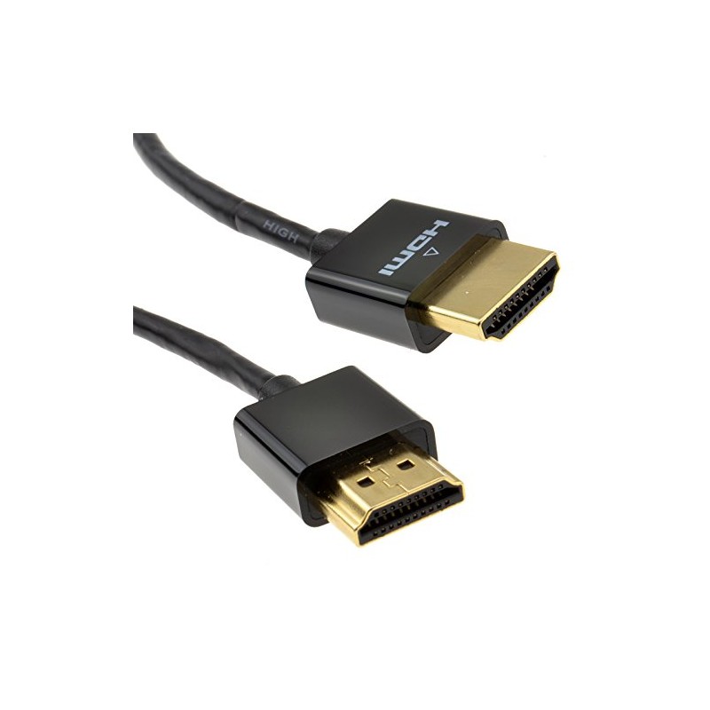 kenable Slim HDMI High Speed 3D TV Low Profile Cable