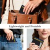 Feelorna Slim Wallet for Men, Compact Cards Case Leather Wallets