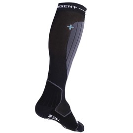 DISSENT Unisex Chaussettes De Ski Gfx Compression Hybrid DLX-Wool Ski Socks (Pack of 1)