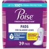 Poise Incontinence & Postpartum Pads for Bladder Leaks, 7 Drop