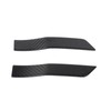 Side Marker Plate Ornaments Glossy Carbon Fiber UV Wear Resistant