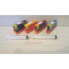 HP REFILLABLE INK CARTRIDGES WITH CHIPS FOR HP 6230 6812 6815 6830 6835 934 #935