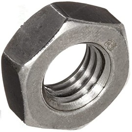 (Qty 50pcs) 8-32 Machine Screw Hex Nuts 18-8 Stainless Steel #8-32 Coarse Thread Hardware Fastener Kit Set RV0184S