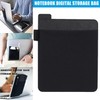 NOELAMOUR 2 Pcs Laptop Back Pocket Seal Sleeve Case Pouch