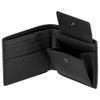 Coach CR428 Men's Bi-fold Wallet, Black, Black, One size