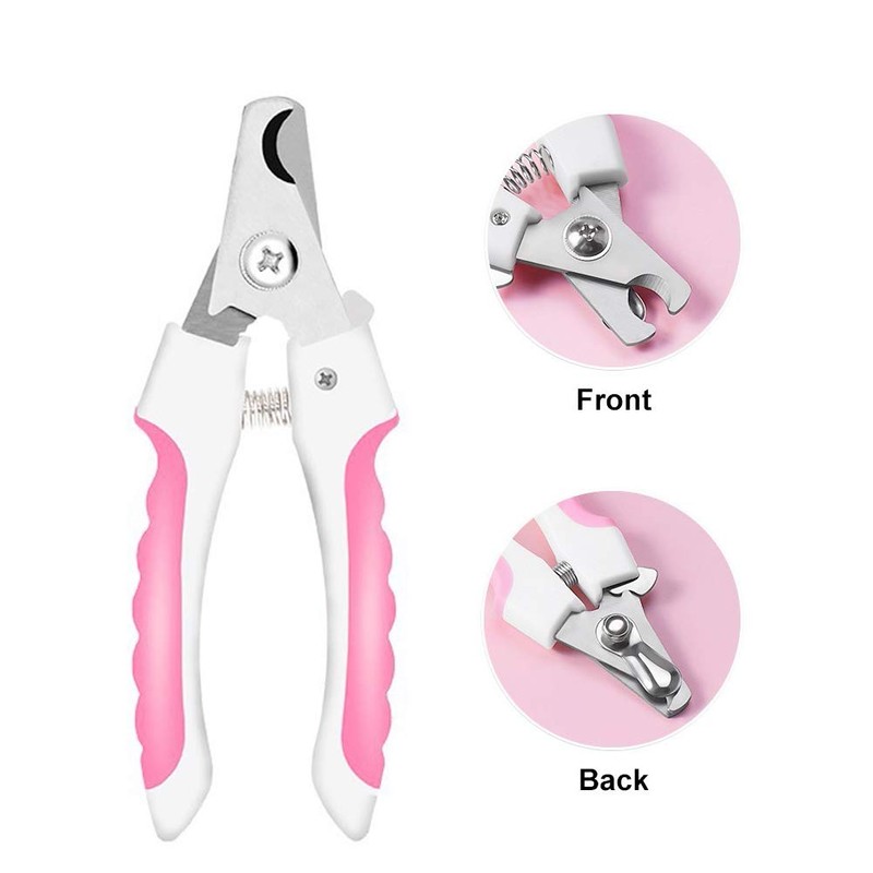 TopE Professional Pet Nail Trimmer with Safety Guard to Avoid