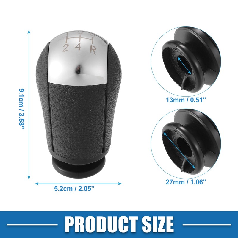 A ABSOPRO 5 Speed Manual Transmission Shift Knob Car Shift