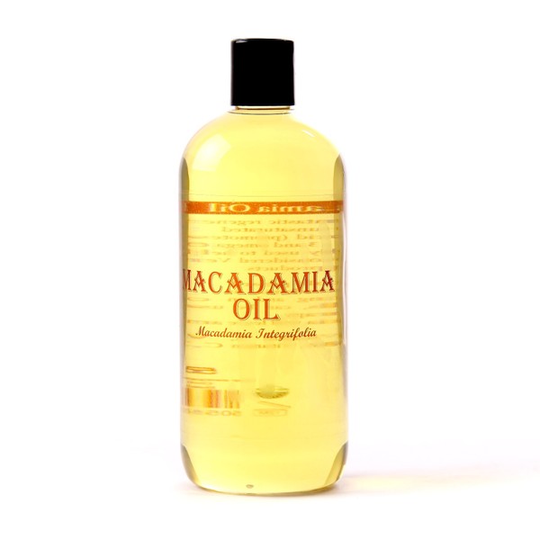 Mystic Moments | Macadamia -Trägeröl 500 ml - reines & natürliches Öl perfekt für Haare, Gesicht, Nägel, Aromatherapie, Massage und Ölverdünnung Veganer GVO frei