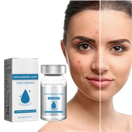 Sueros Faciales de cido Hialurnico, Esencia de Brillo de 0.35 onzas Lquidas con cido Hialurnico, Cuidado de la piel Firme y Regordeta, Esencia de...  