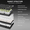 Aula F75 75% Wireless Mechanical Keyboard, Gasket Mount Hot Swappable