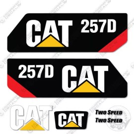 Aftermarket Fits Caterpillar 257D Decal Kit Equipment Decals 257 D