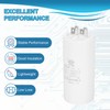 PATIKIL CBB60 30uF Run Capacitor,2 Pcs AC450V 4 Pin Double