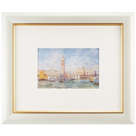 万丈 VANJOH フォトスタンド Vインチ額 六切・ポストカード判 パールホワイト HHS-1 213066