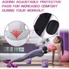 Hip Thrust Dumbbell Holder Belt, Wide Padded Support Belt for