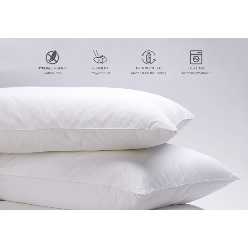 Courtyard by Marriott Down Alternative Eco Pillow - Soft, Eco-Friendly