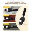 SUBORAWOS Zipper Repair Kit 20pcs Large Universal - Large Size