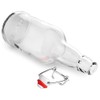 EZ Cap Bottles - 16 oz Clear Swing Top (Qty
