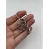 Onwomania - DNA Physics Symbol - Metal Keyring Ideal as