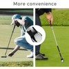FIBOUND 5-Piece Golf Ball Retriever Set - 4-Claw Picker Upper
