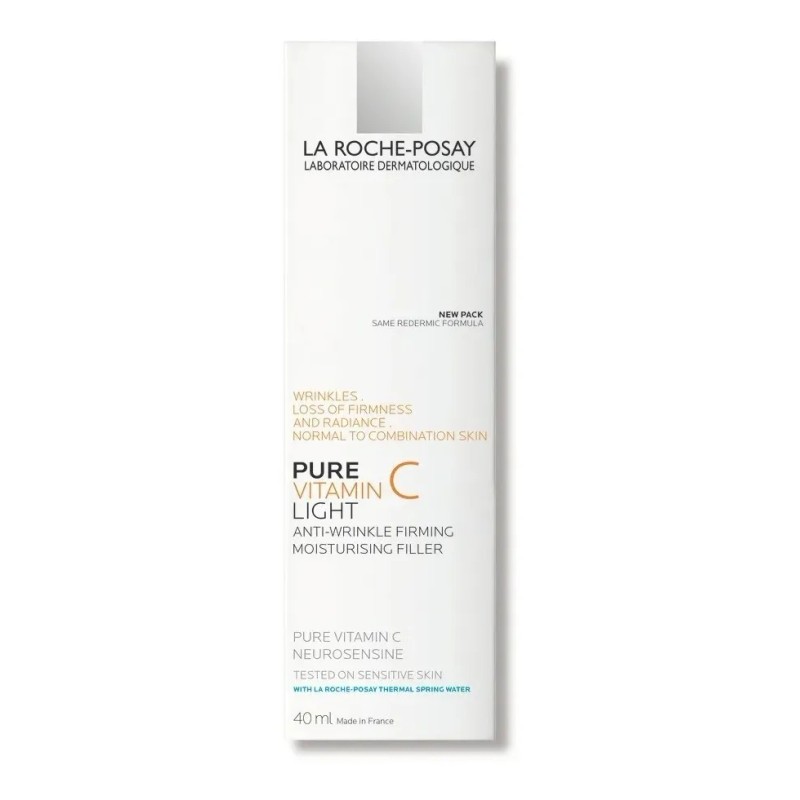 Crema Light Roche Posay Pure Vitamin Día Noche Piel Normal