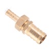 Brass Fitting Hose Barb Tail Reducer Reducing Plug Connector (10-16mm)