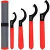 AutoWanderer Tool 4pcs Coilover Spanner Wrench Set Adjustable Shock Wrench