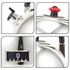 GRIRIW 1pc Timer Cook Square Kitchen Clock Flashing Retro Novelty