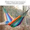PNAEUT Mayan Hammock, Handwoven XL Thick Soft Rope Hammocks for