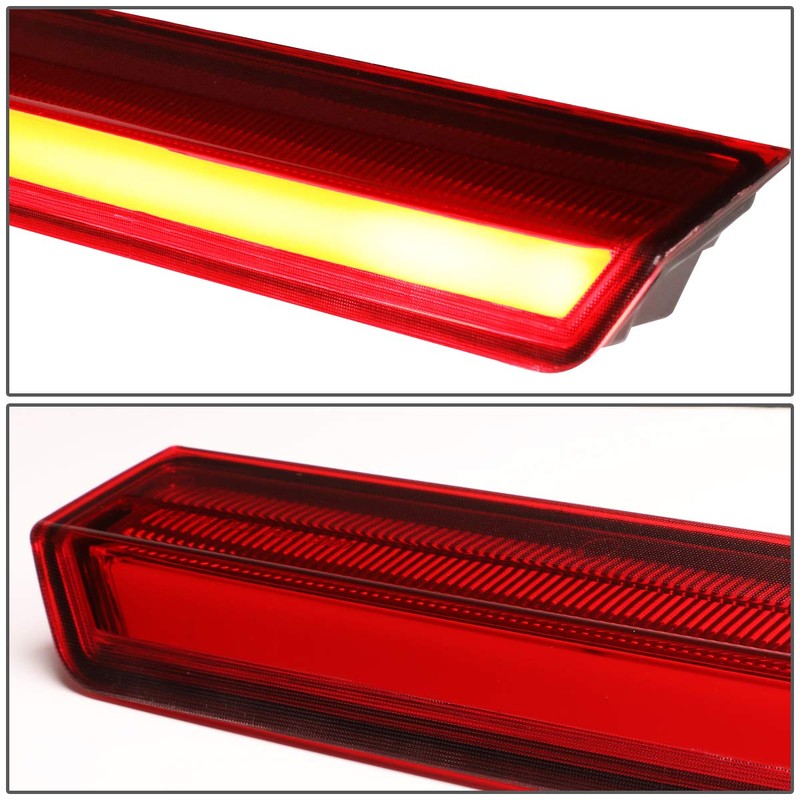 DNA MOTORING 3BL-GMCD15-3D-LED-RD Red Lens 3D LED High Mount 3rd