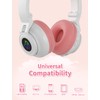 YUSONIC Unicorn Headphones Wireless,Yusonic Toddler Bluetooth Headphones for Girls Boys