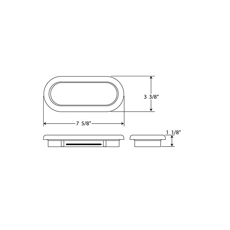 Optronics A-70GBP Rubber Grommet Ring