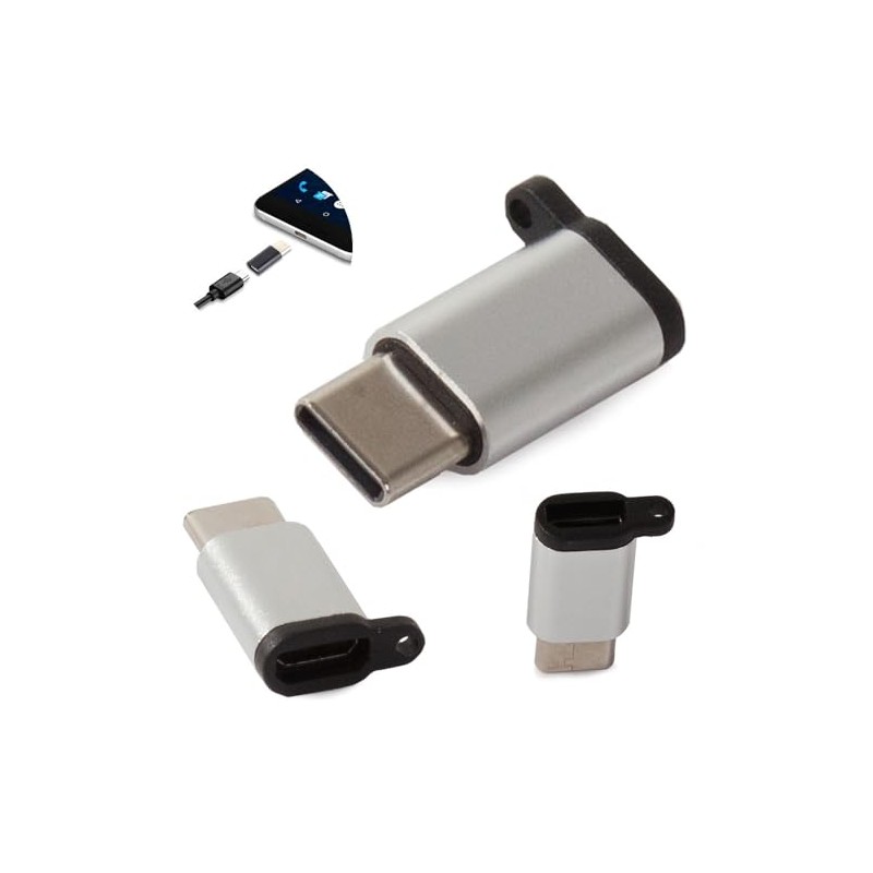 PARENCE. - Micro USB (female) to USB-C adapter (male) -