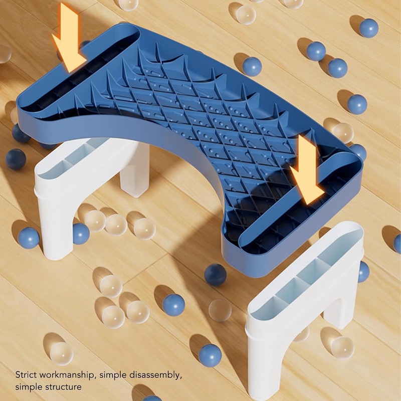 Brrnoo Potty en Cuclillas, Taburete de Inodoro Azul, Silla de