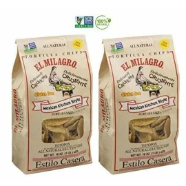 El Milagro 100% Natural Non-GMO Fresh Tortilla Chips 2 bags