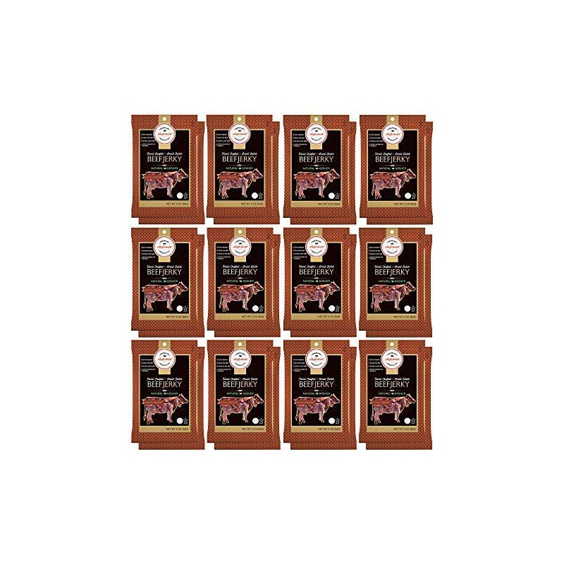 Aufschnitt Grass Fed Beef Jerky - Low Sodium, Certified Kosher