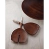 Karma Wood Server, Set of 2, Walnut