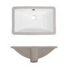 18 Inch Small Rectangle Undermount Bathroom Sink Vessel Sink Lavatory