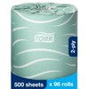Tork Septic Safe Toilet Paper, White, 2-Ply 100% Recycled, Eco-Friendly,